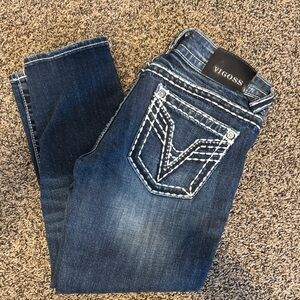 Vigoss Women's Dark Blue Capris